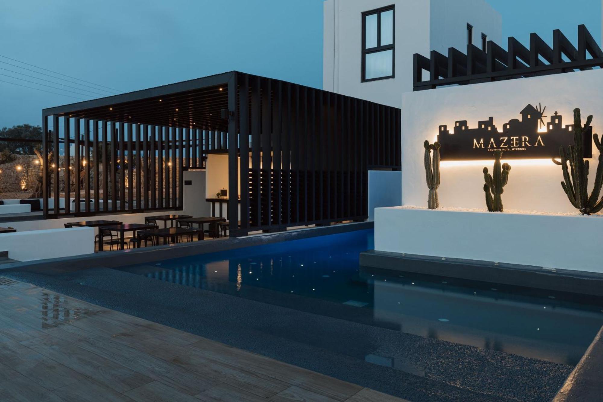 Mazera Boutique Hotel Mykonos Town Luaran gambar
